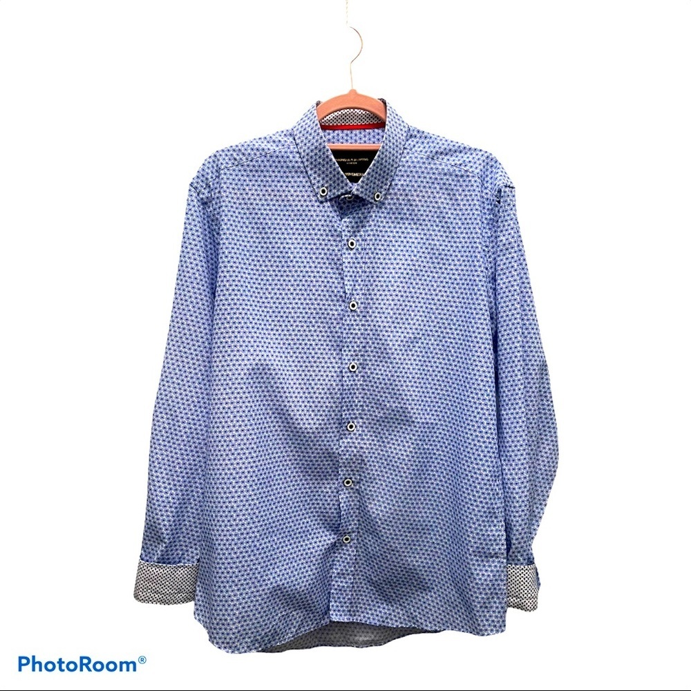 Thompson & Richards | Print Dress Shirt